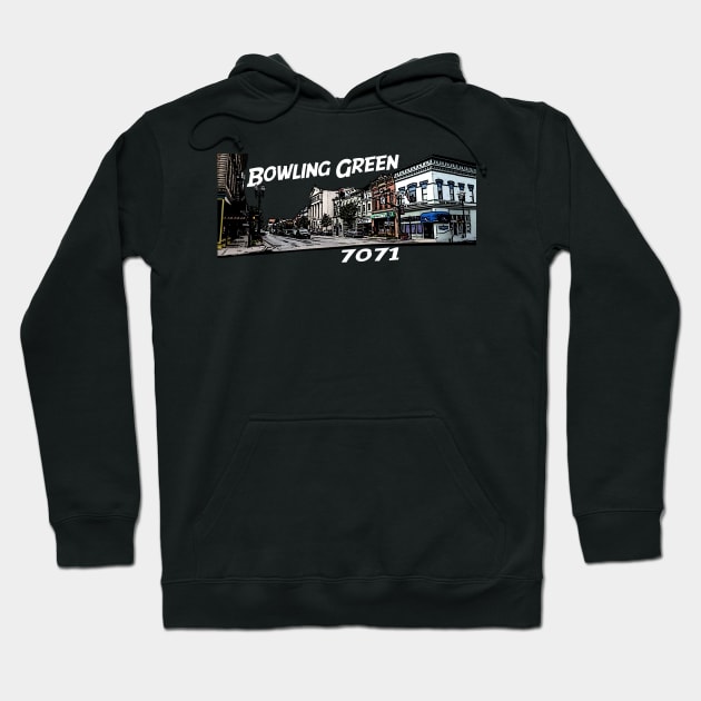 Bowling Green Comic Book City Hoodie by 7071